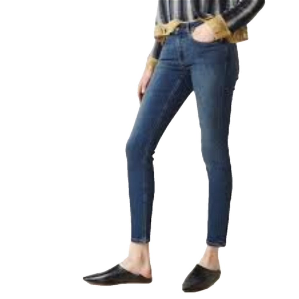 Acne Studios Skinny Dark/ Medium Blue Wash Denim Jeans Size 26
